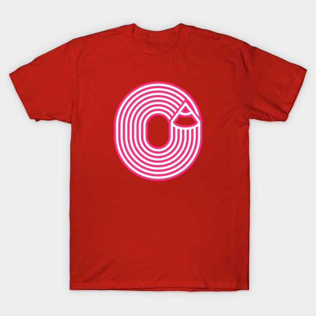 Alphabet O T-Shirt by SASTRAVILA